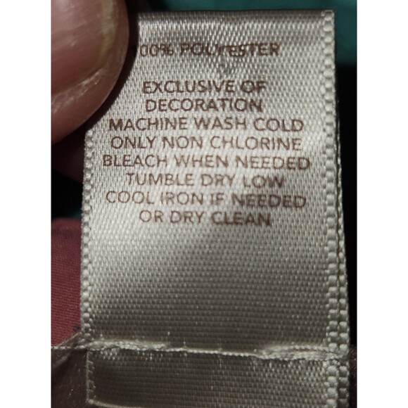 Ann Taylor LOFT Outlet Size Large Sleeveless Pink Blouse‎ With Embroidered Neck - Picture 5 of 7